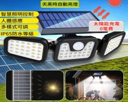 太陽能感應院燈